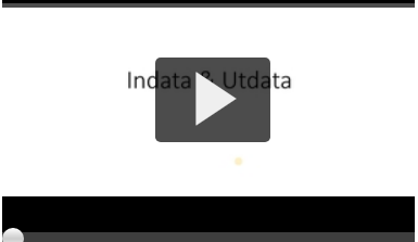 Starta film om indata och utdata