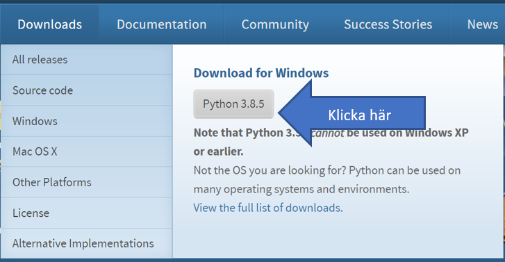 Ladda ner Python