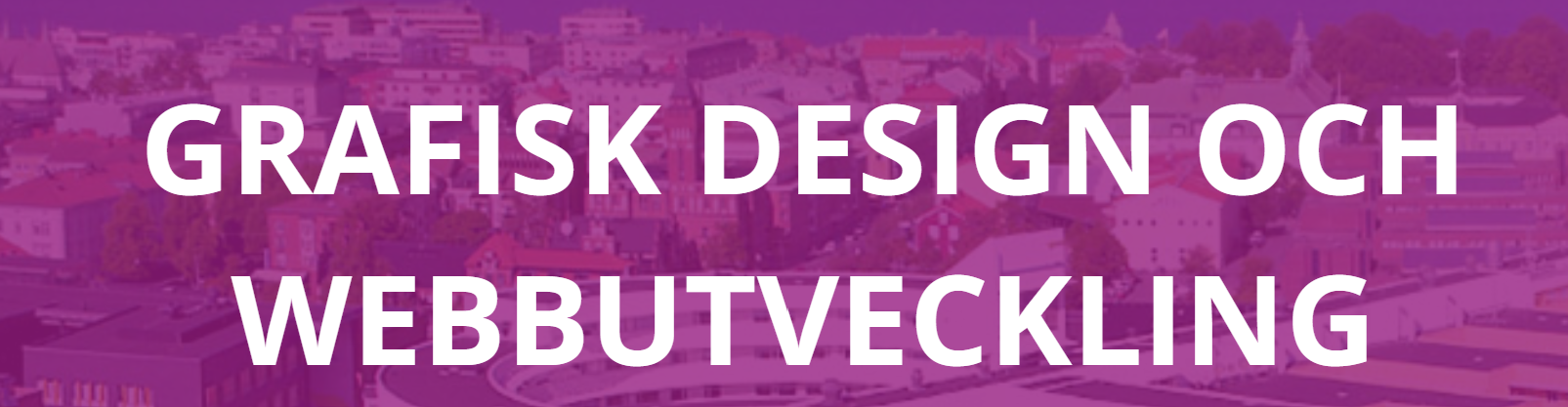 Grafisk design och webbutveckling, Jönköping